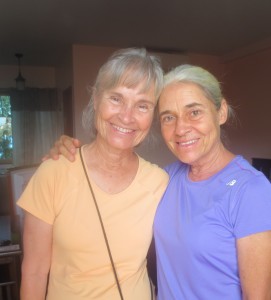 My precious Sister, Lynn, came to visit for one week. She was on her way to China for a 3 week tour, to present "My Bible First" lessons in all the major cities of China. Oh how good God is to bring two weary pilgrims together for sweet fellowship and edification! I never saw one week disappear so fast, however God's presence made each moment special. There is nothing sweeter than a godly big Sister!
