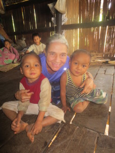 Here are the precious twins in NeLeeGwee! Their parents both abandoned them as soon as they were born and moved to Bangkok. Now their Grandmother takes "care" of them. The care is questionable because....