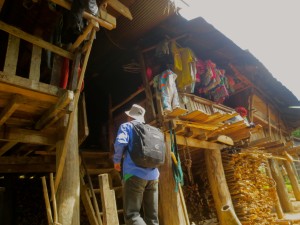 Entering ChaDree's house
